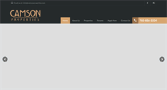 Desktop Screenshot of camsonproperties.com