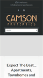 Mobile Screenshot of camsonproperties.com